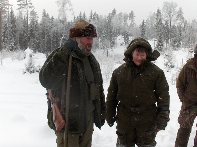 Minus 18° og dyb sne i Småland 2010
