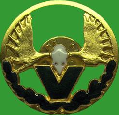 Svenska Jägarförbundets Veteranelitmärke - älgskytte.